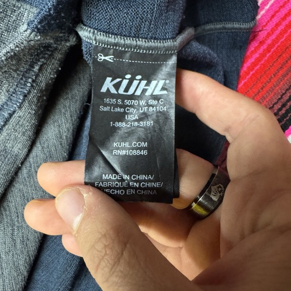 Kuhl‎ Ryzer 1/4 Zip Baselayer Shirt - Picture 6 of 7